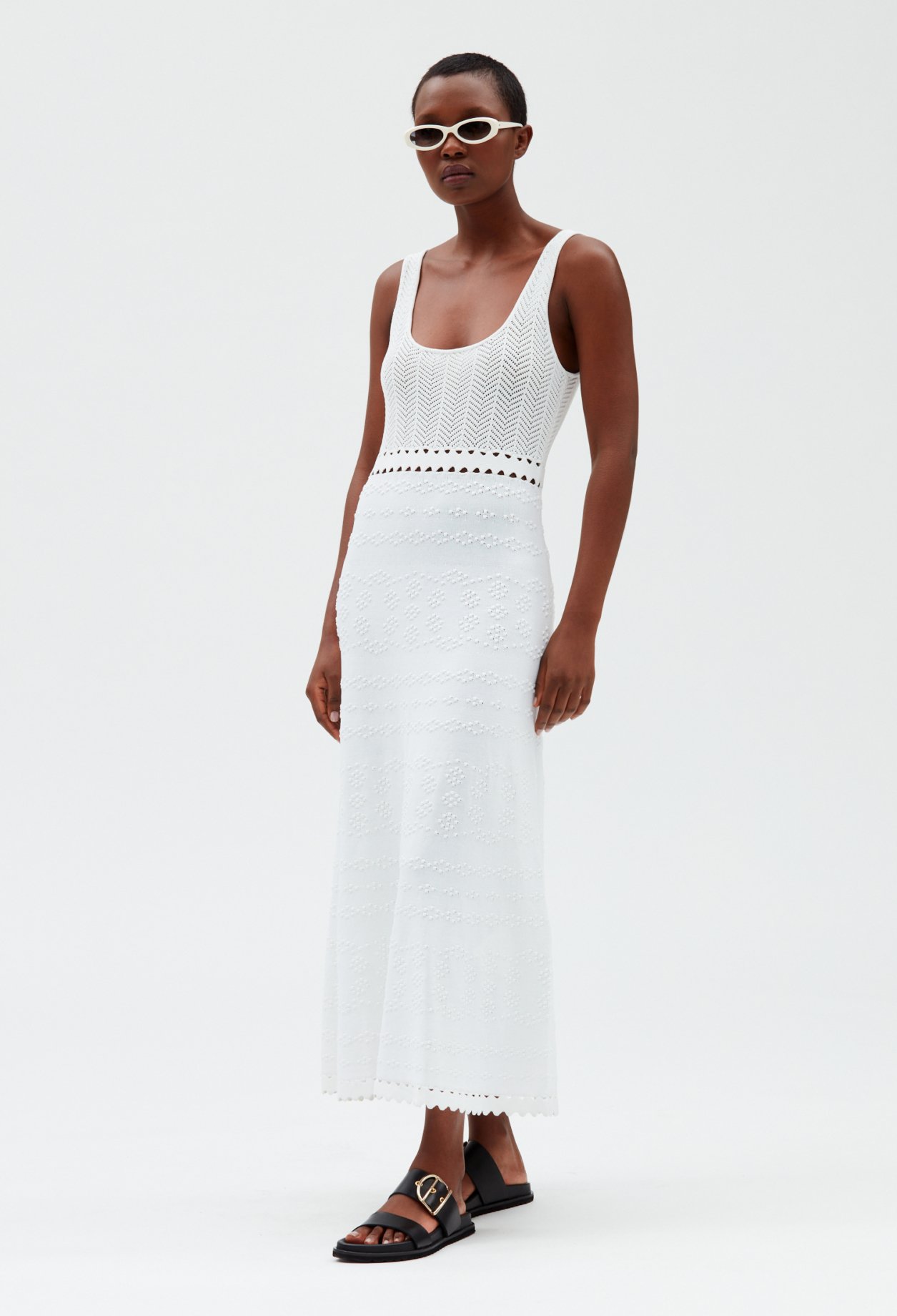 Robe midi maille