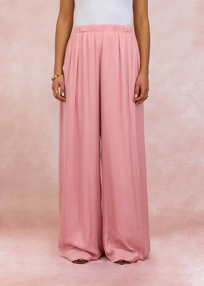 Violet broek lichtroze