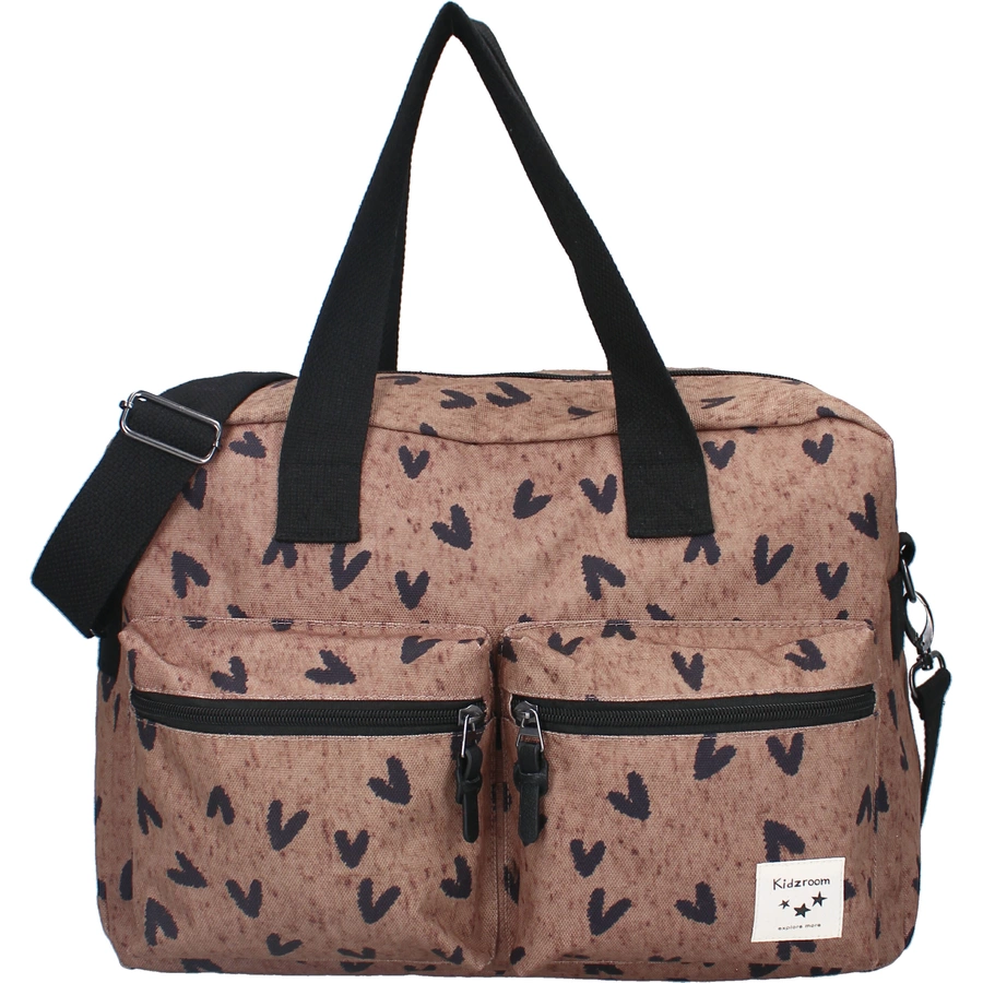 Kidzroom Wickeltasche care Kind at Heart Brown