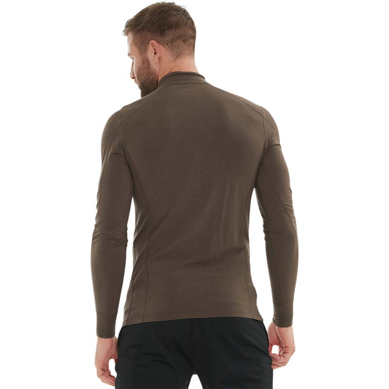 Endurance Lyee Bambus 1/2 Zip Merinould Midlayer Løbetrøje Herre