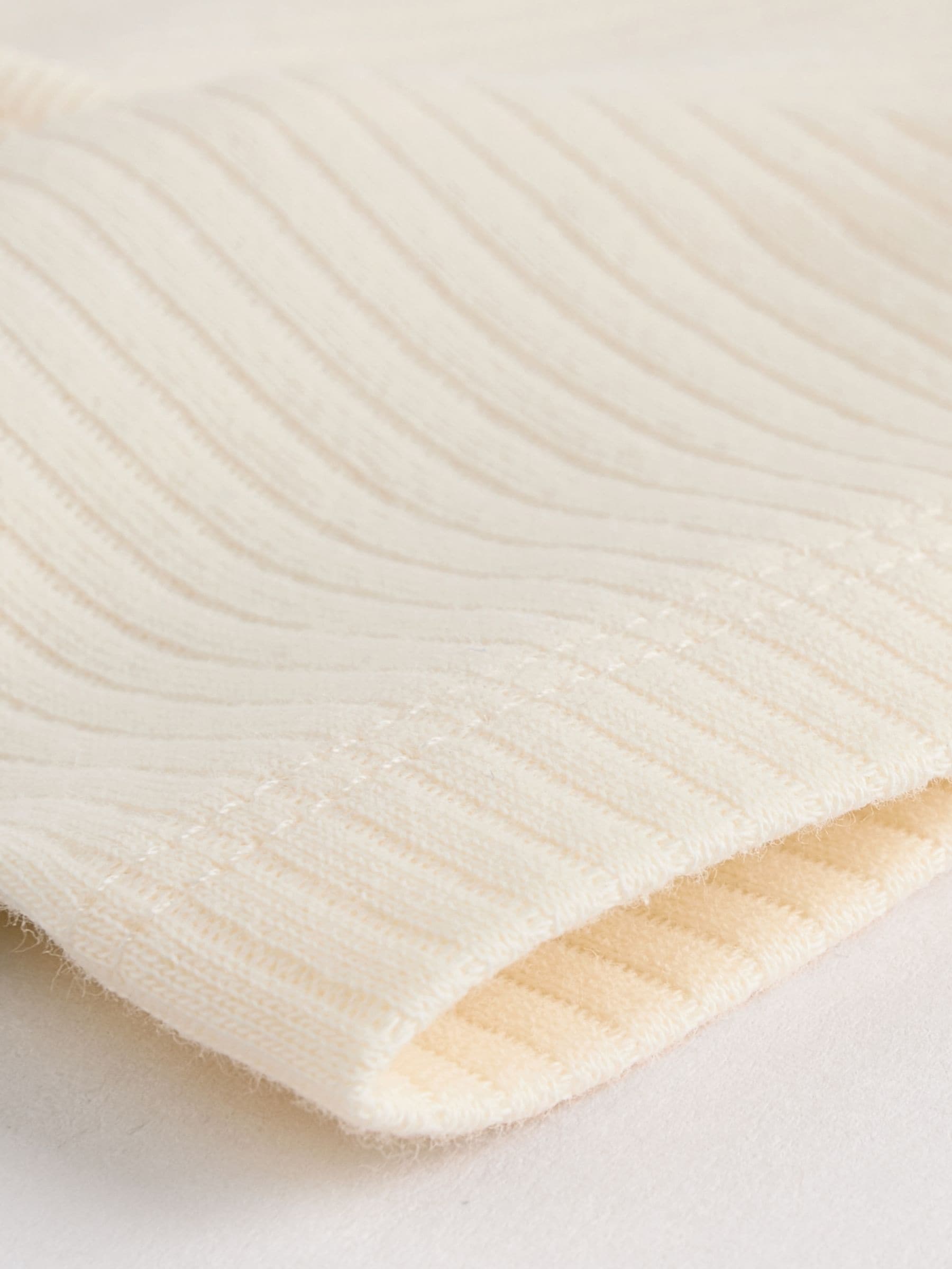 Crème - Set van 5 babyrompertjes met korte mouwen