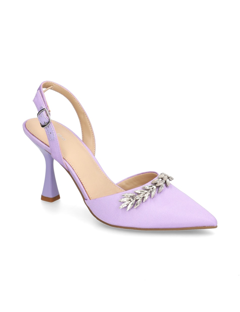 Textil Slingpumps