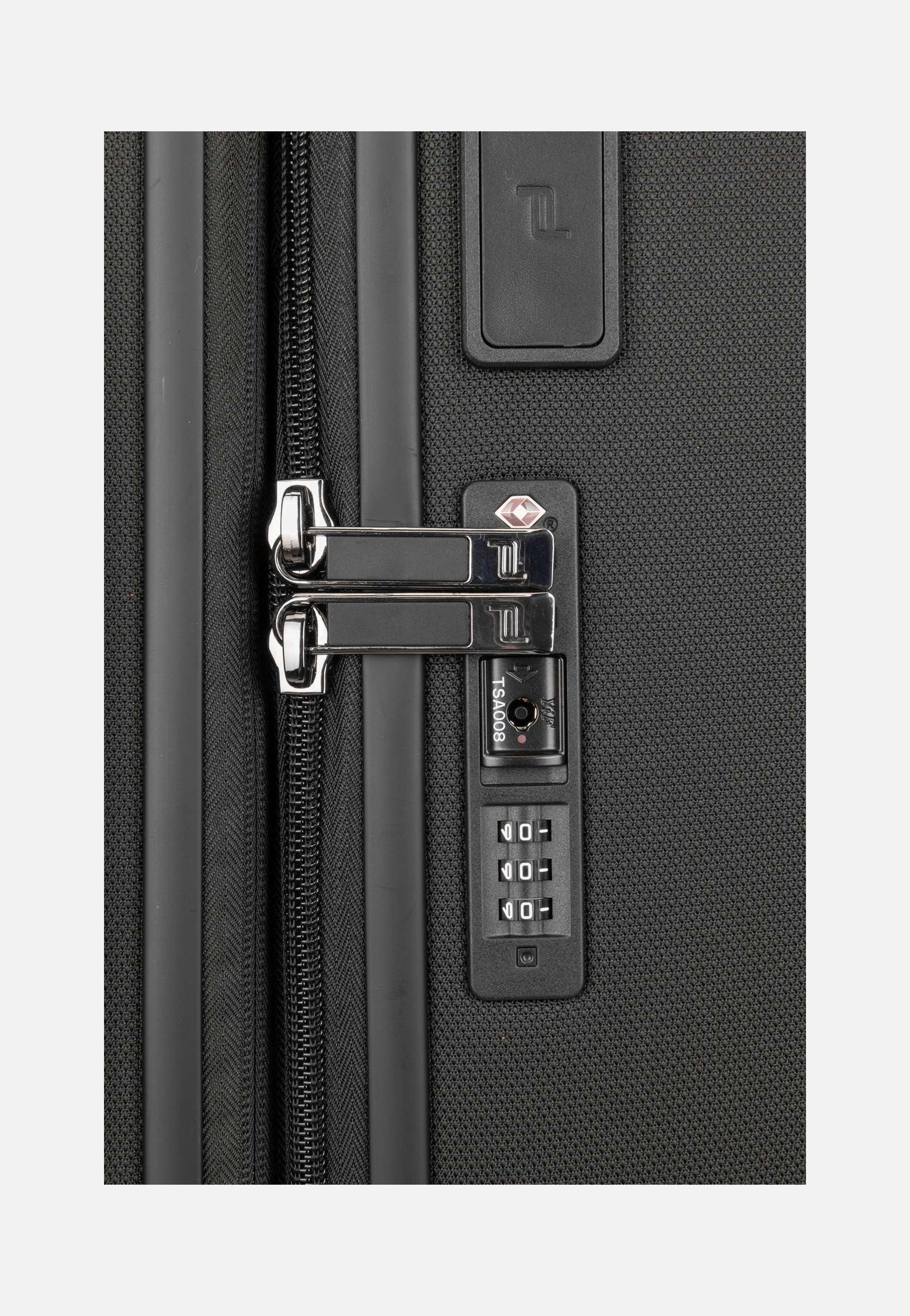 Roadster Nylon 4W Trolley L Exp Black - Koffer