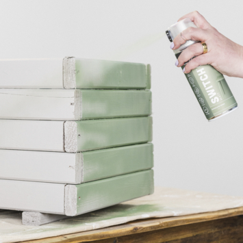 Rust-Oleum Switch spuitlak mat vintage groen 400 ml