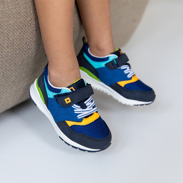 Blue Box jongens sneakers blauw