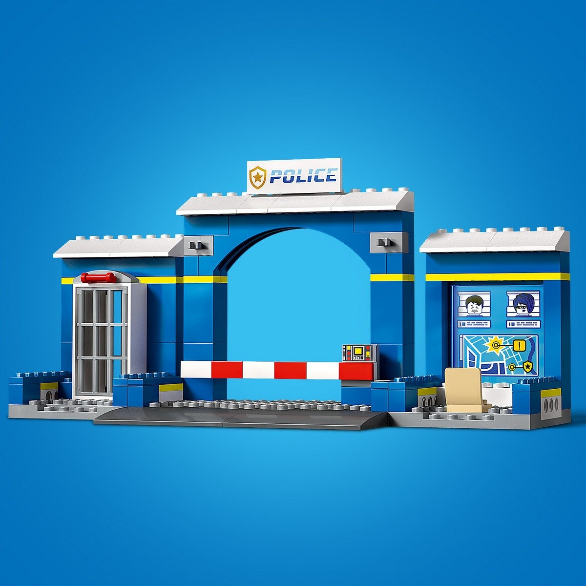 La course-poursuite au poste de police Lego City 60370