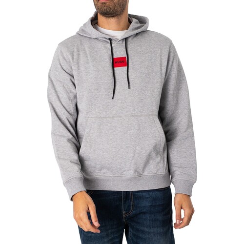 BOSS - Daratschi214 Sudadera Con Capucha Gris
