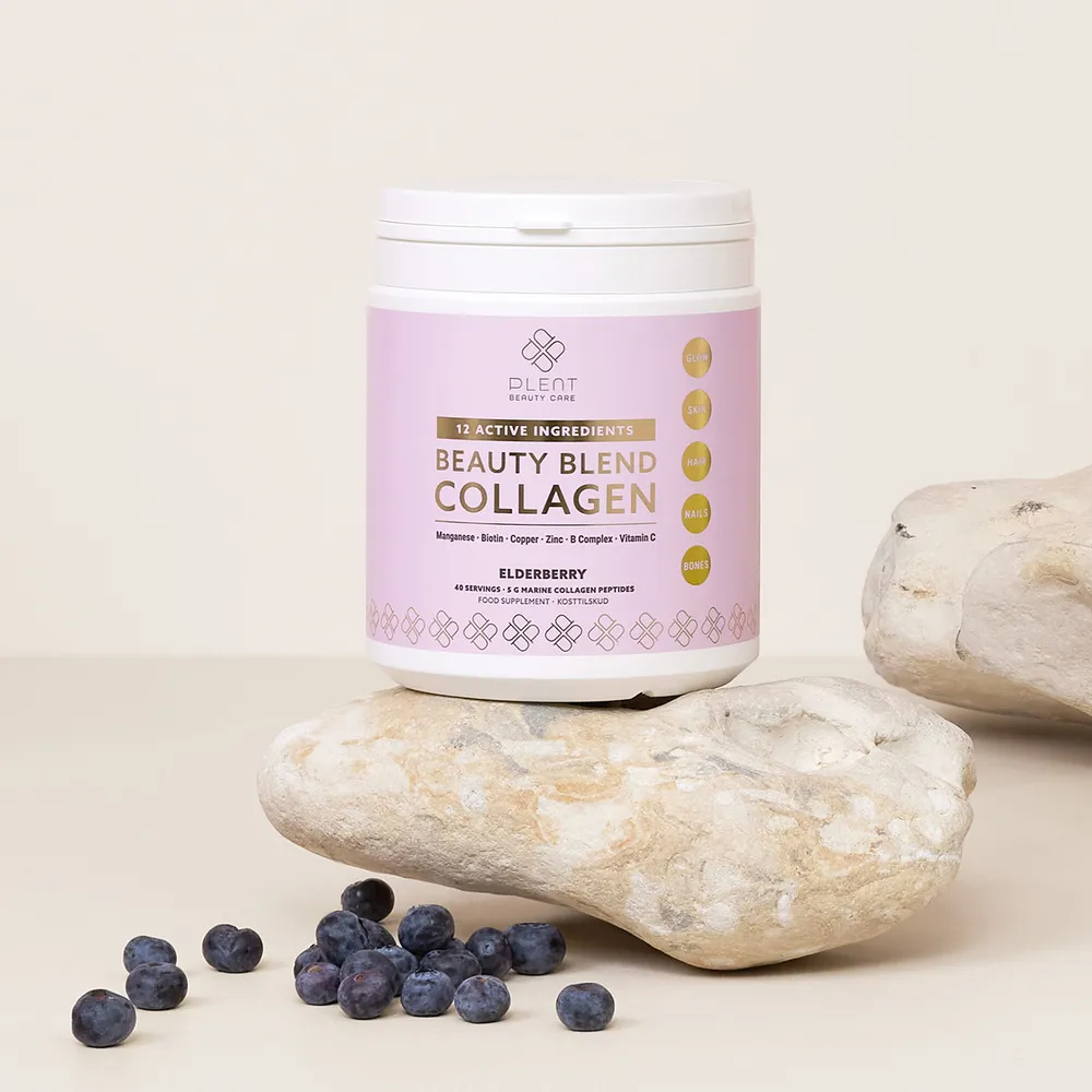 Plent Beauty Blend Collagen Elderberry - 265 g