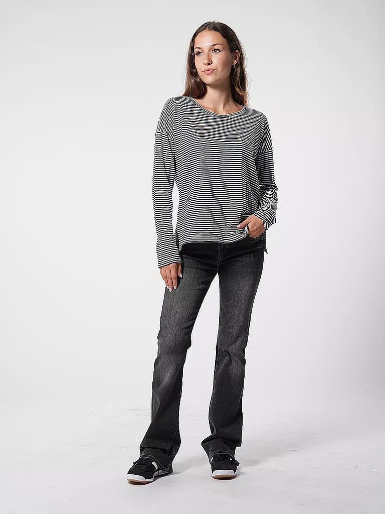 ARMEDANGELS Langarmshirt XIANAA schwarz