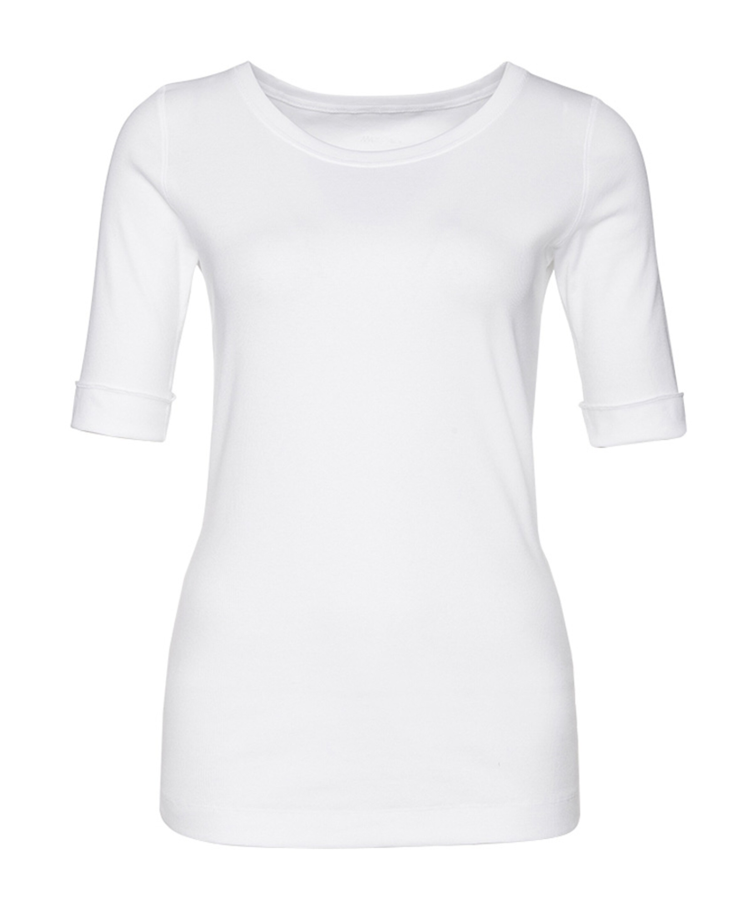 Marc Cain Essentials Dames T-shirt wit