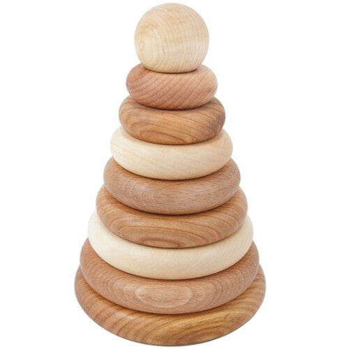 Wooden story stapeltoren - naturel