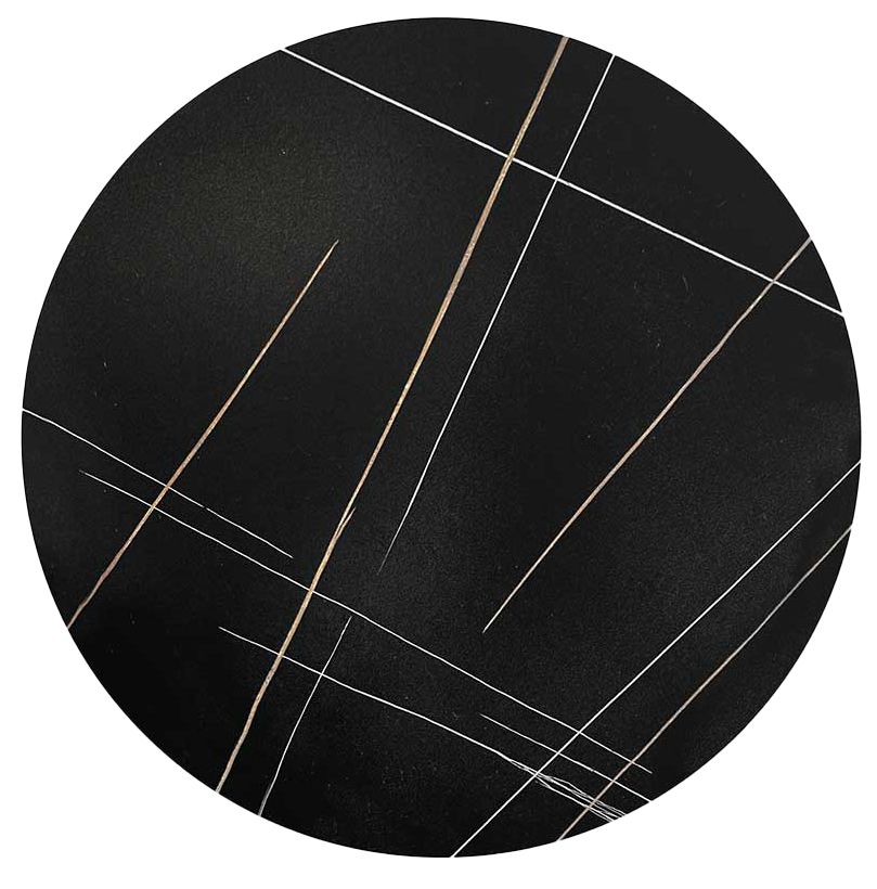 Eettafel - Nero Artistique Couvin ⌀135  x H73 cm