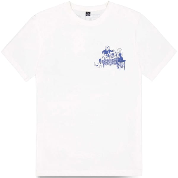 T-shirt PICTURE D&S DOGGO TEE NATURAL WHITE