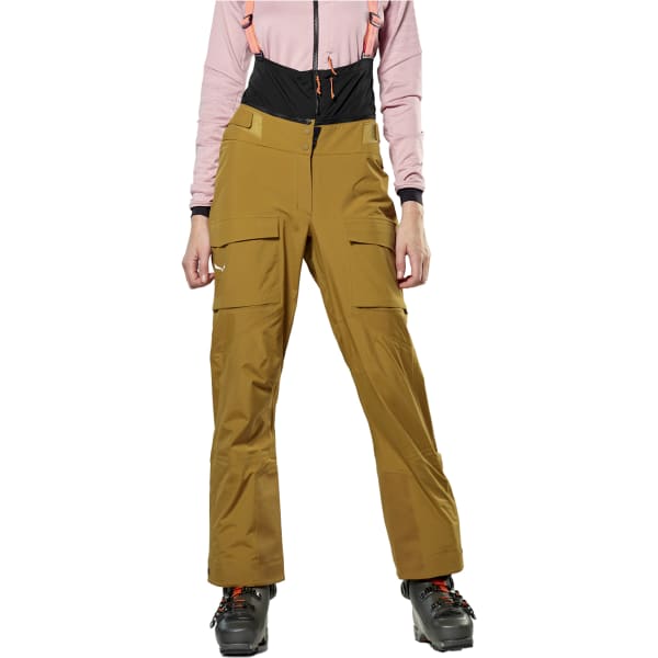 Pantalon ski de randonnée SALEWA SELLA FREE 3L PTX PANTS W GOLDEN BROWN