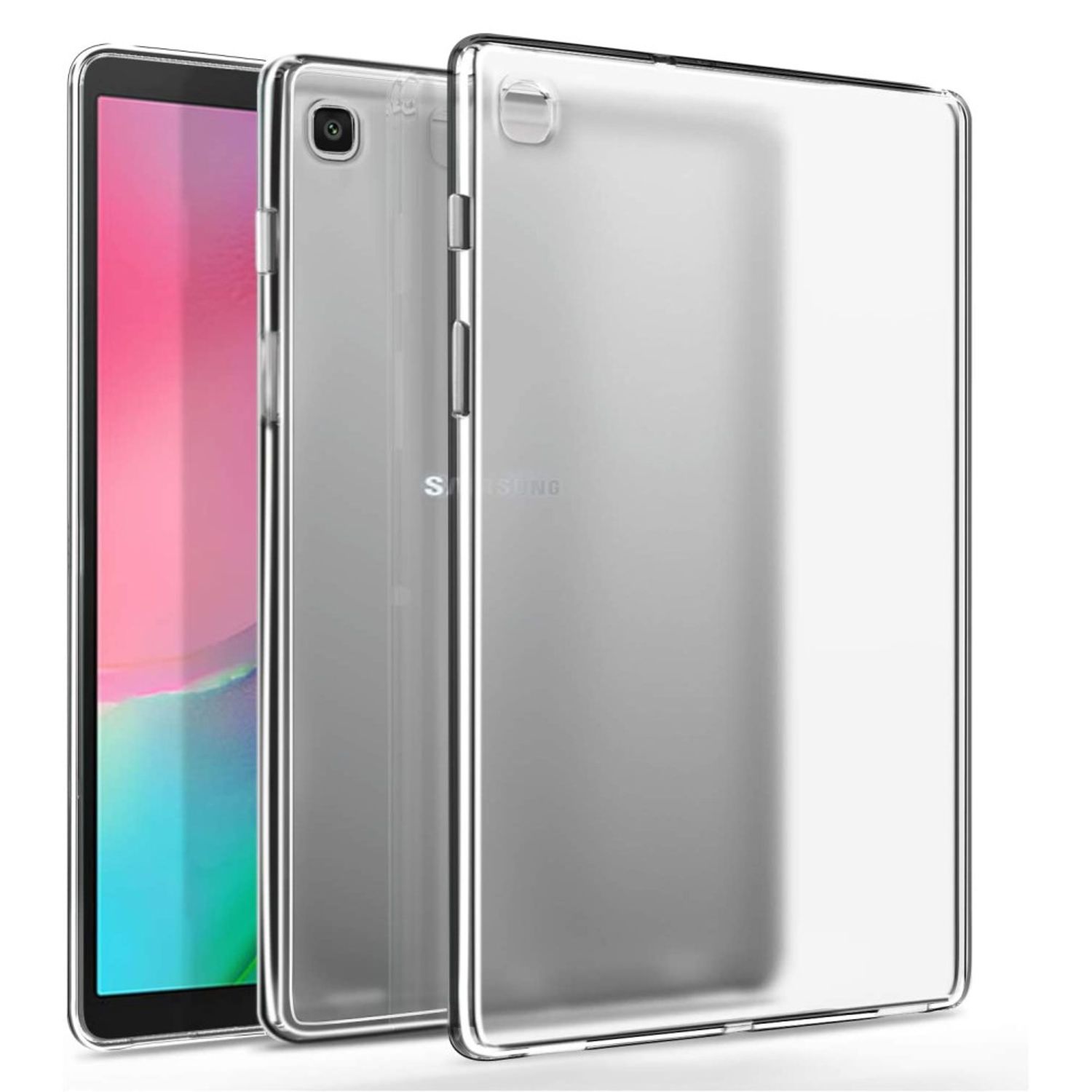 Samsung Galaxy Tab A7 durchsichtige Tablethülle Schutzcase Cover Transparent Neu