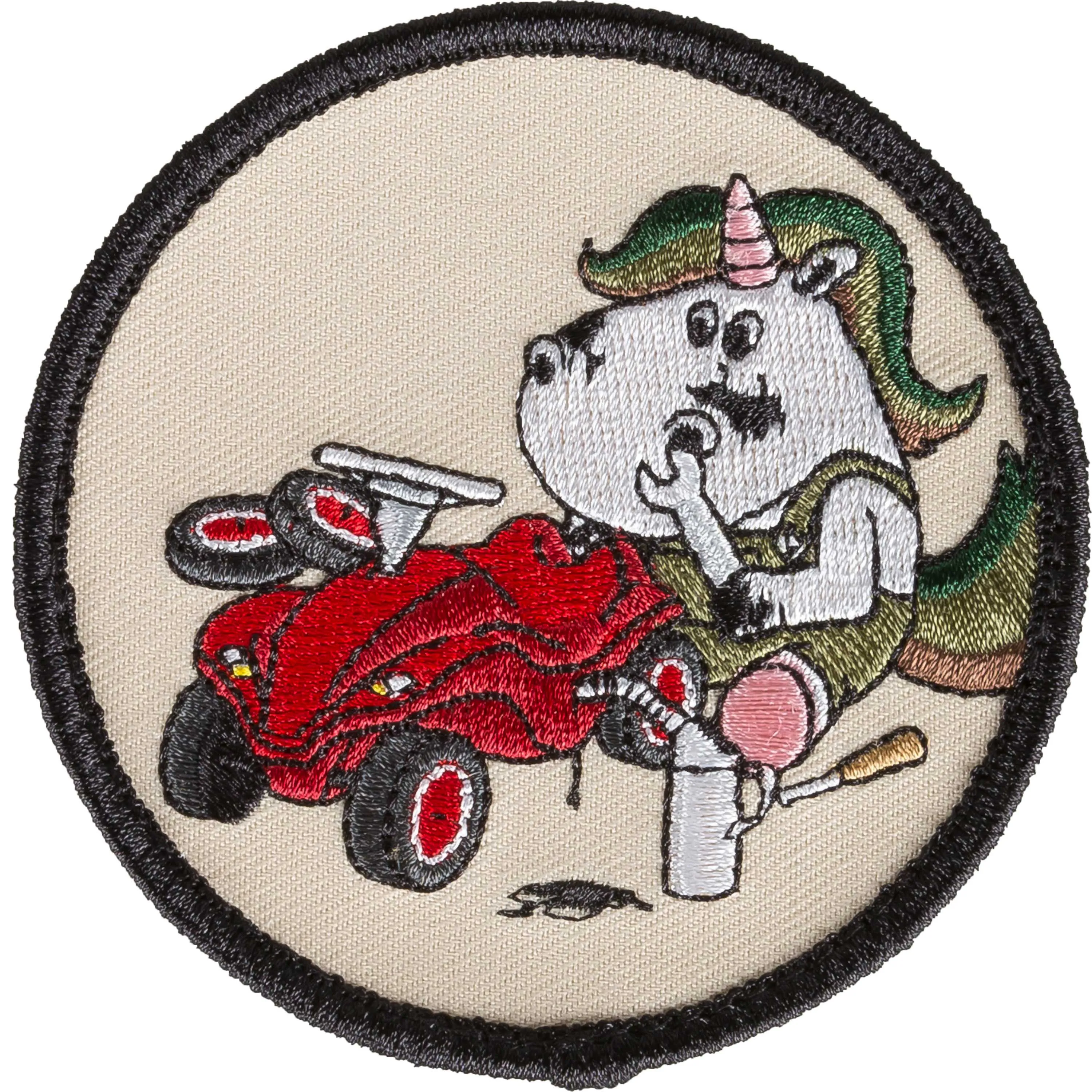 Café Viereck -  Patch Instandsetzung Einhorn