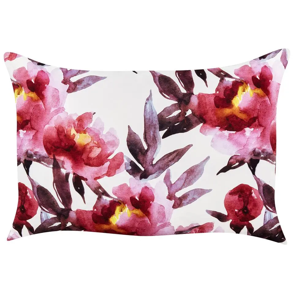 LANROSSO - Tuinkussen set van 2 - Roze/Wit - 40 x 60 cm - Polyester