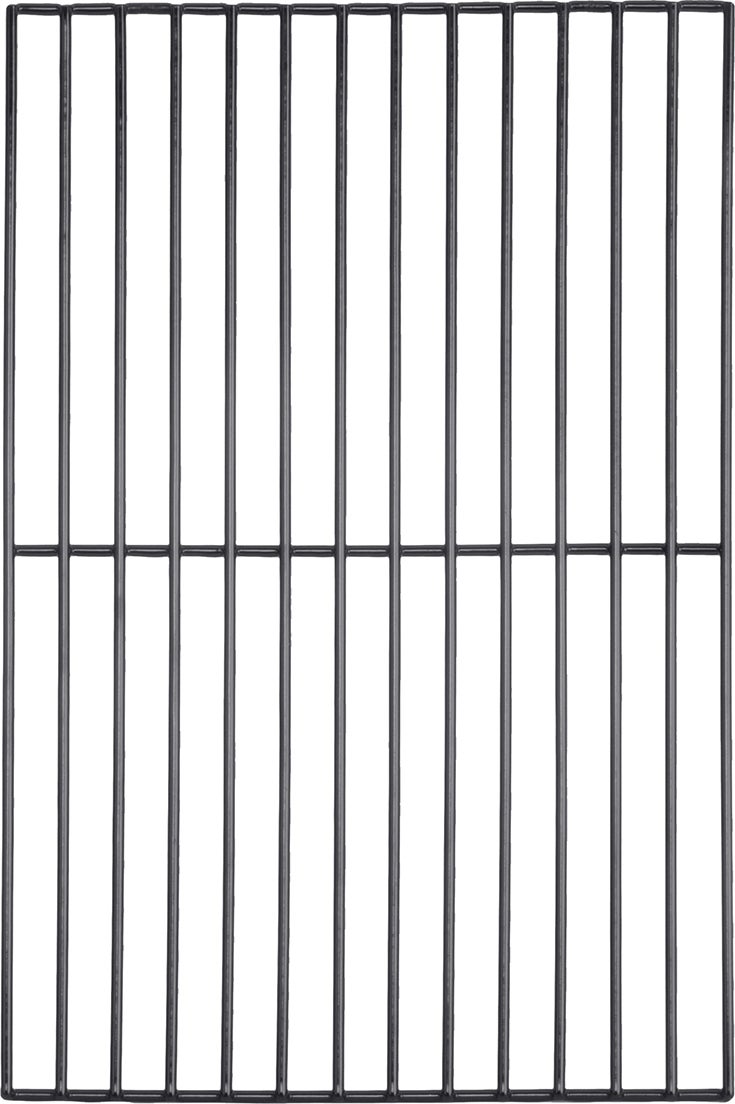 Boretti barbecue grillrooster zwart 42 x 28 x 2 cm