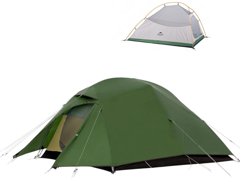 Naturehike Cloud Up 3 Upgraded lichtgewicht tent - Green