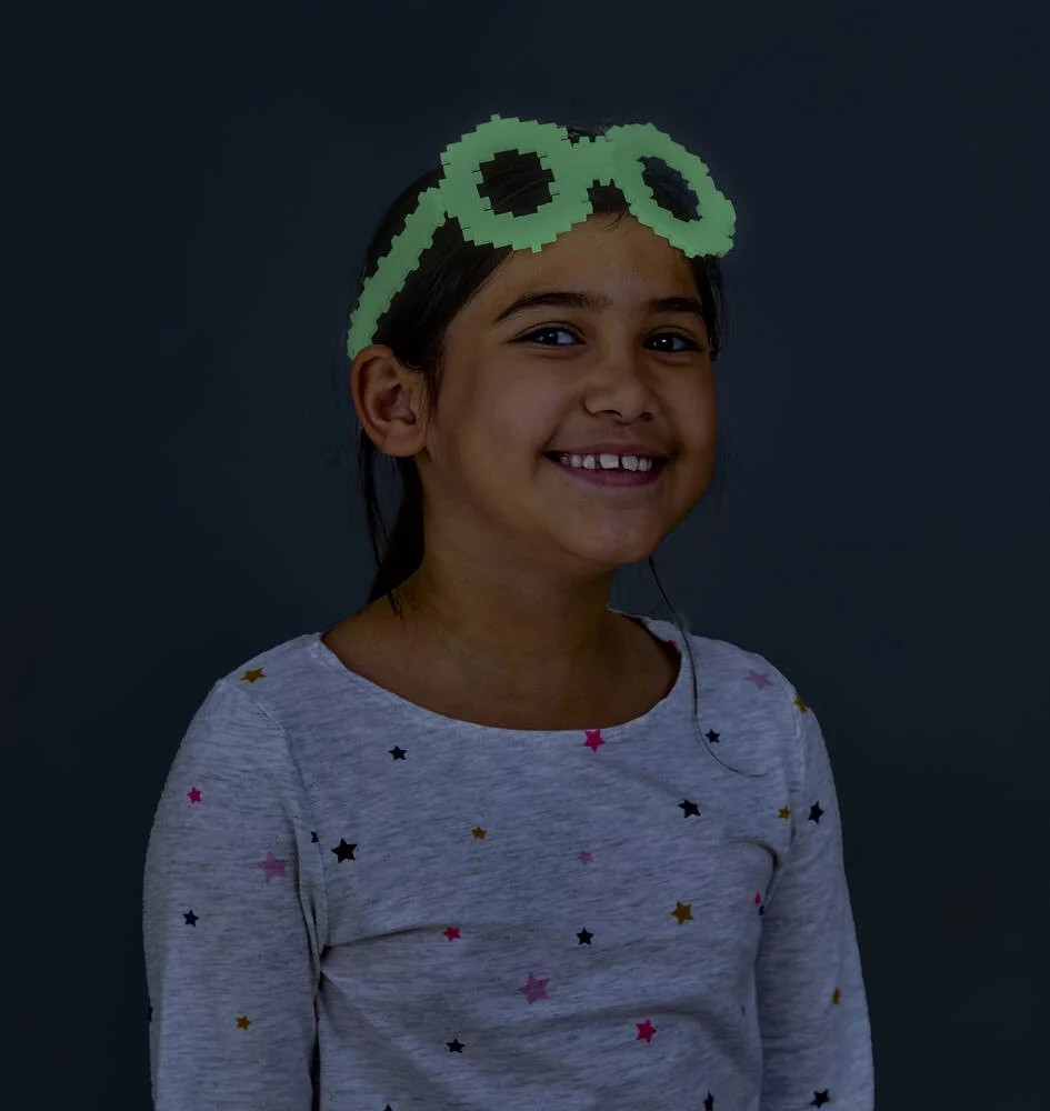 PLUS PLUS - KIT DECOUVERTE PHOSPHORESCENT - 500 PIECES