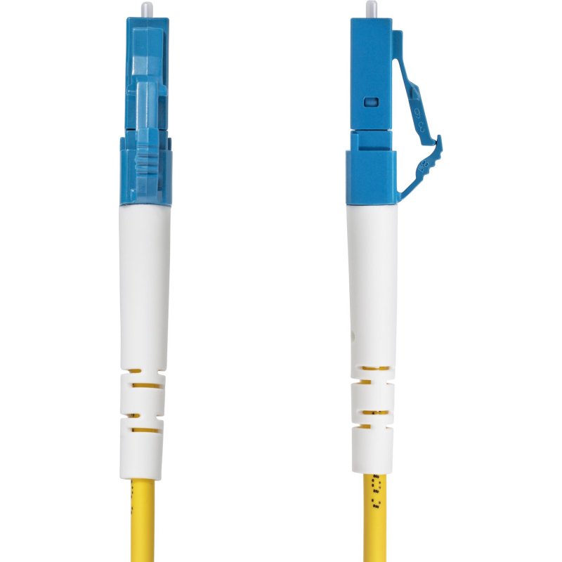 StarTech.com Câble Fibre Optique de 10m Simplex Monomode LC à LC (UPC) OS2, 9/125µm, 40G/100G, Cordon Fibre Optique, Insensible à la Courbure, Faible Perte d'Insertion, Cordon Patch Fibre LSZH