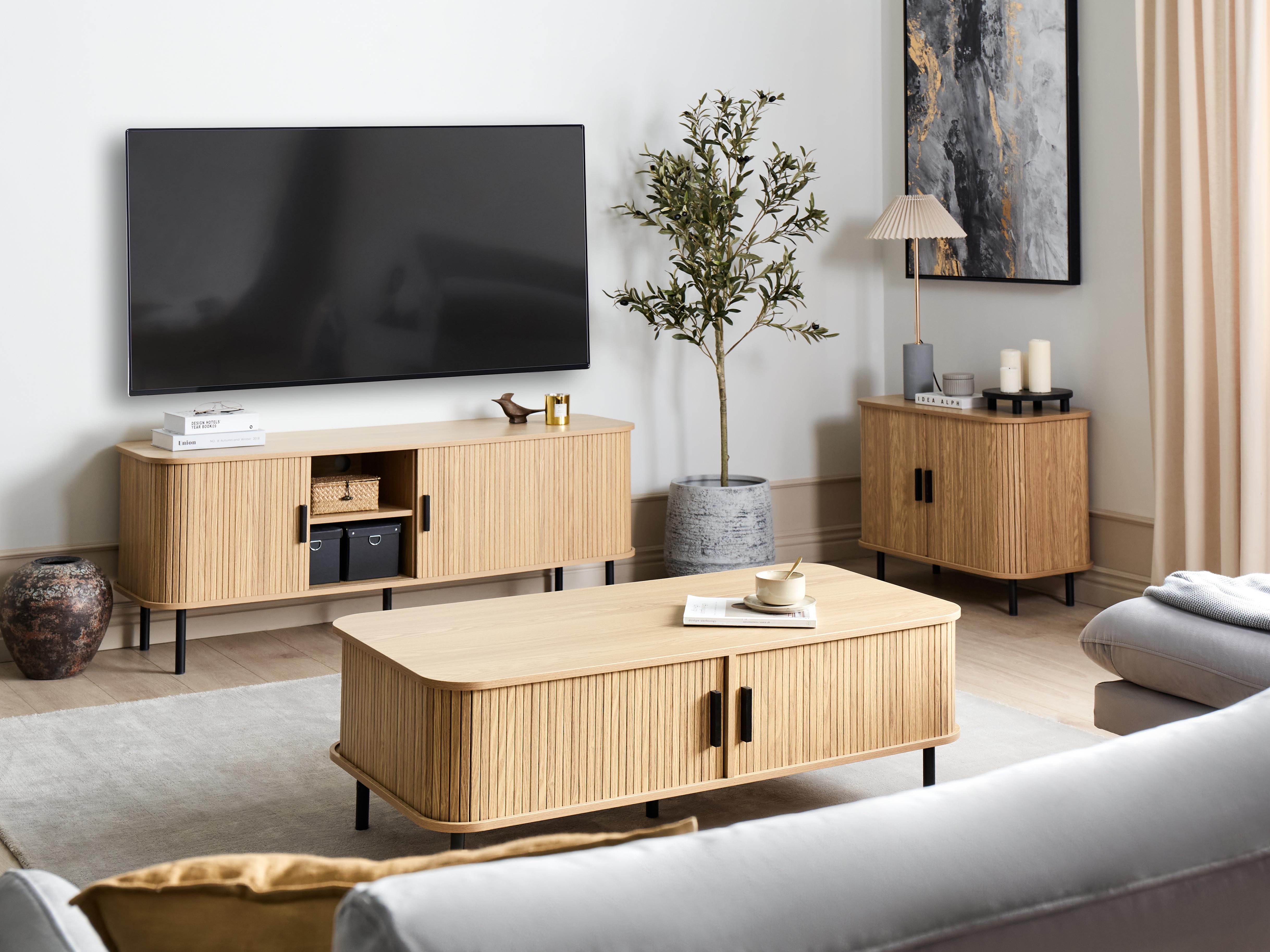 Salontafel BRADLEY Bruin met opbergruimte