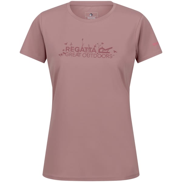 T-shirt randonnée REGATTA W FINGAL VII DUSKY ROSE