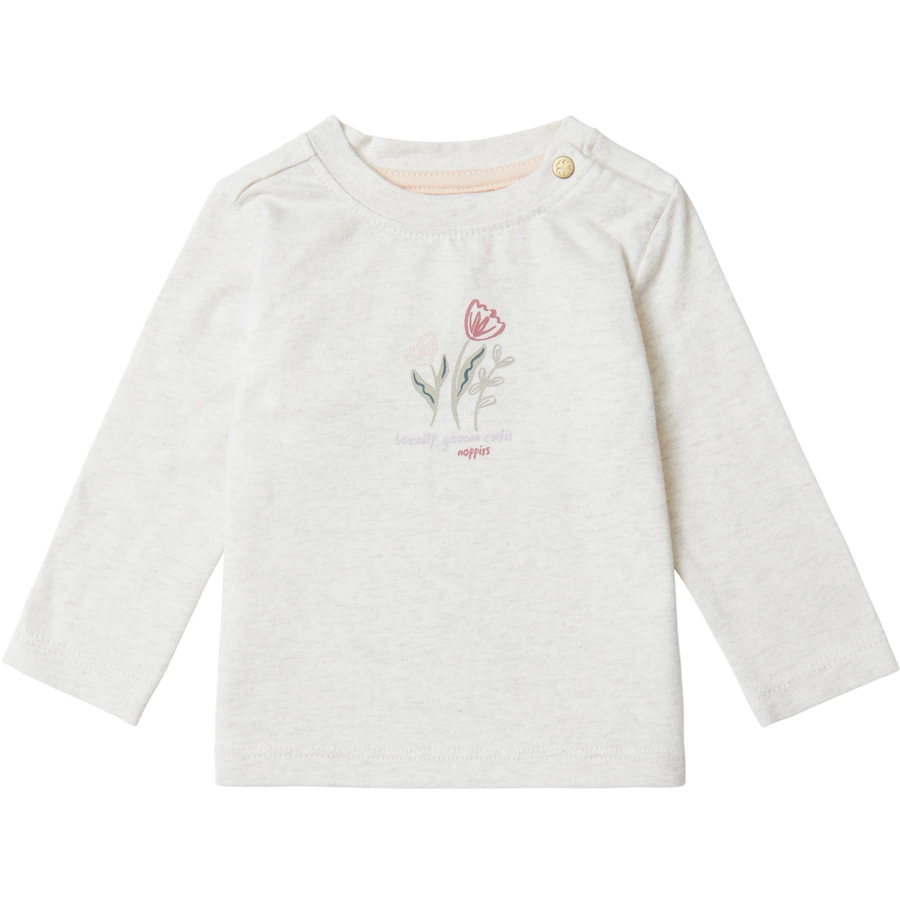 Noppies Langarmshirt Charlot Oatmeal