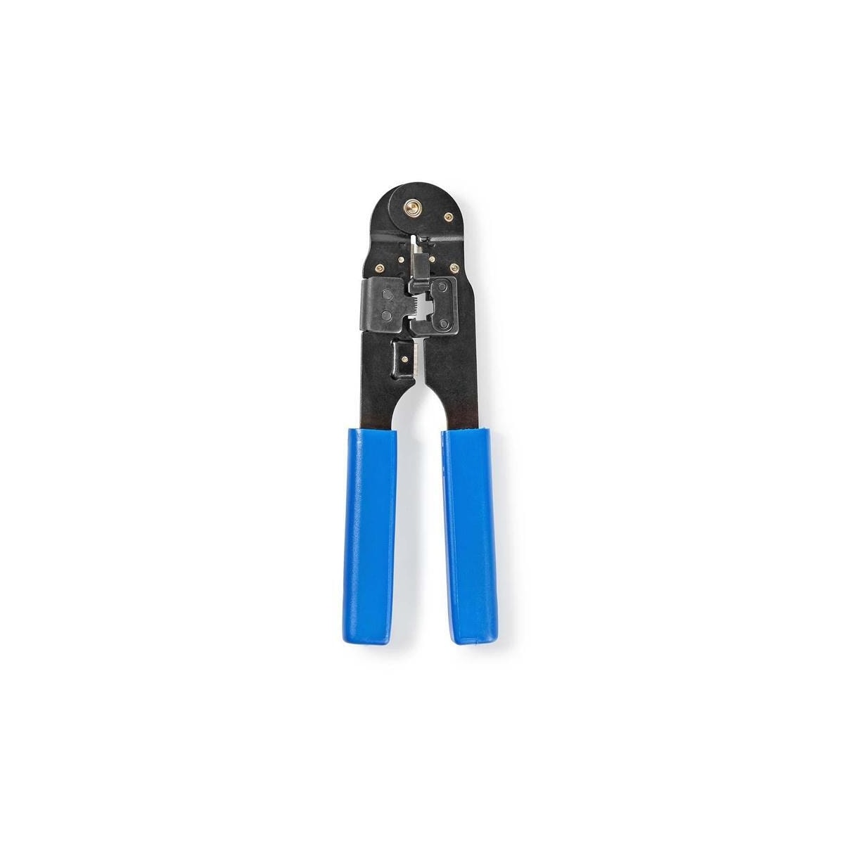 Nedis Crimp pliers | CAT5 / CAT5e / CAT6 / CAT6a / RJ45 | Cutting / Plier / Stripping | ABS / Stål | Blå