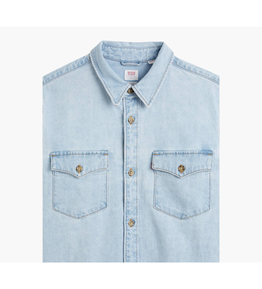 Levi's Camisa Western Fit Regular azul