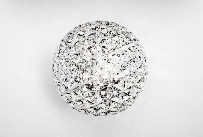 Kartell Planet High tafellamp LED geel