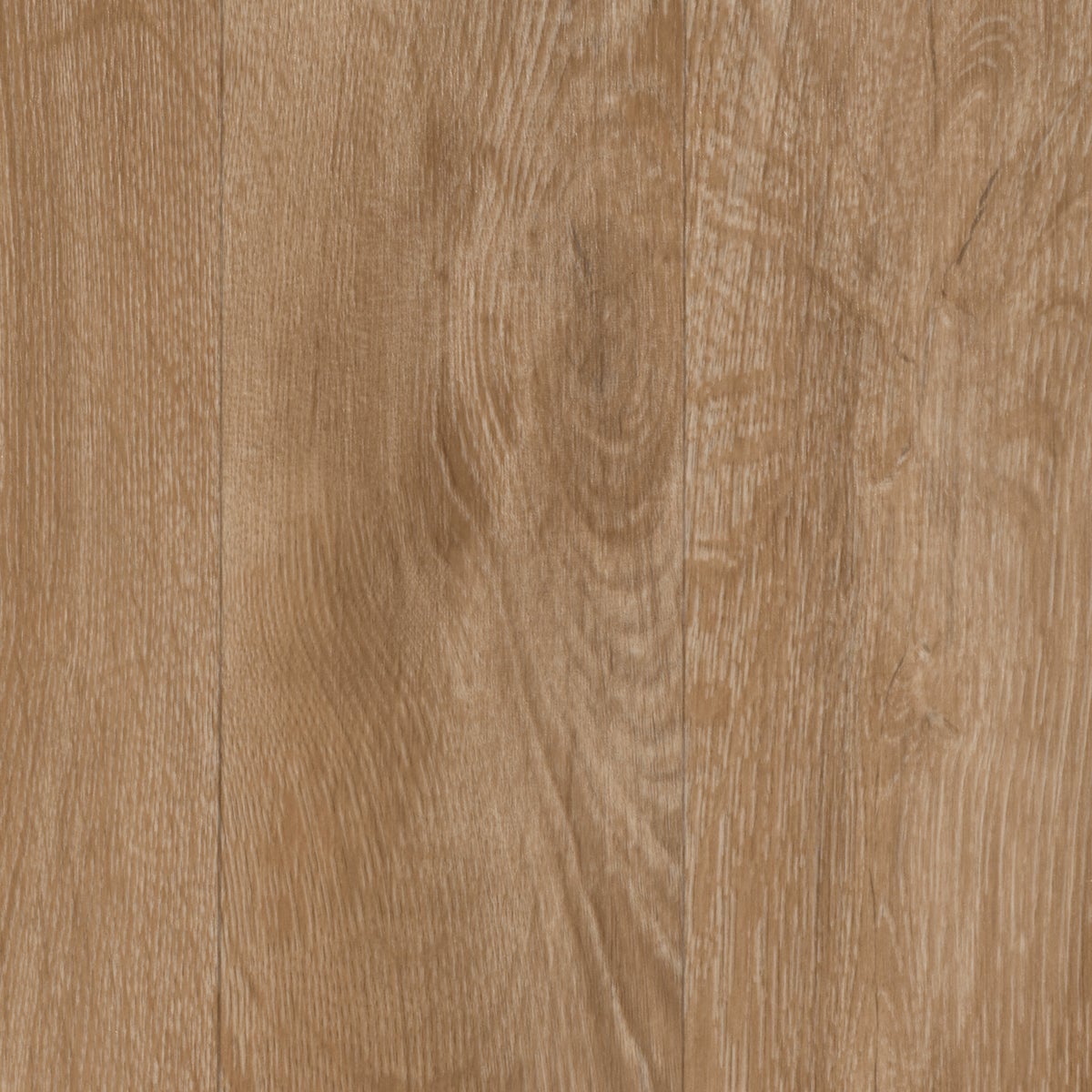 PVC vloer, houtlook, bruin, met schuimrug, 200 cm breed (per meter verkocht)