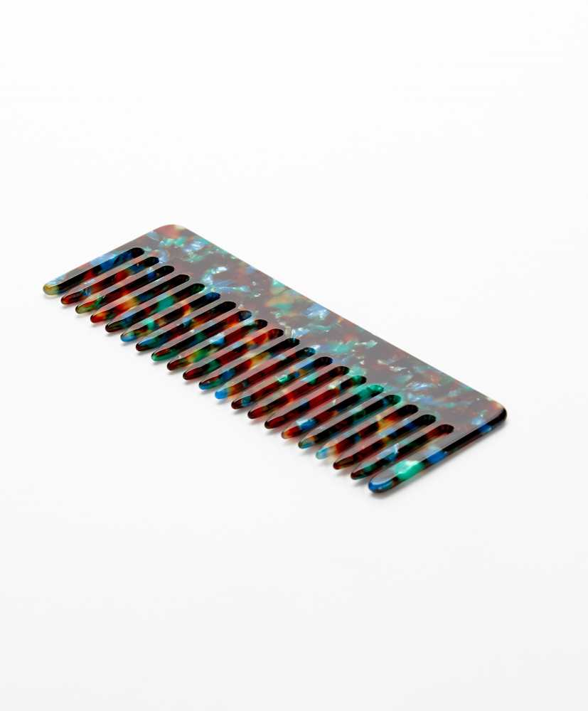Pente retangular para cabelo