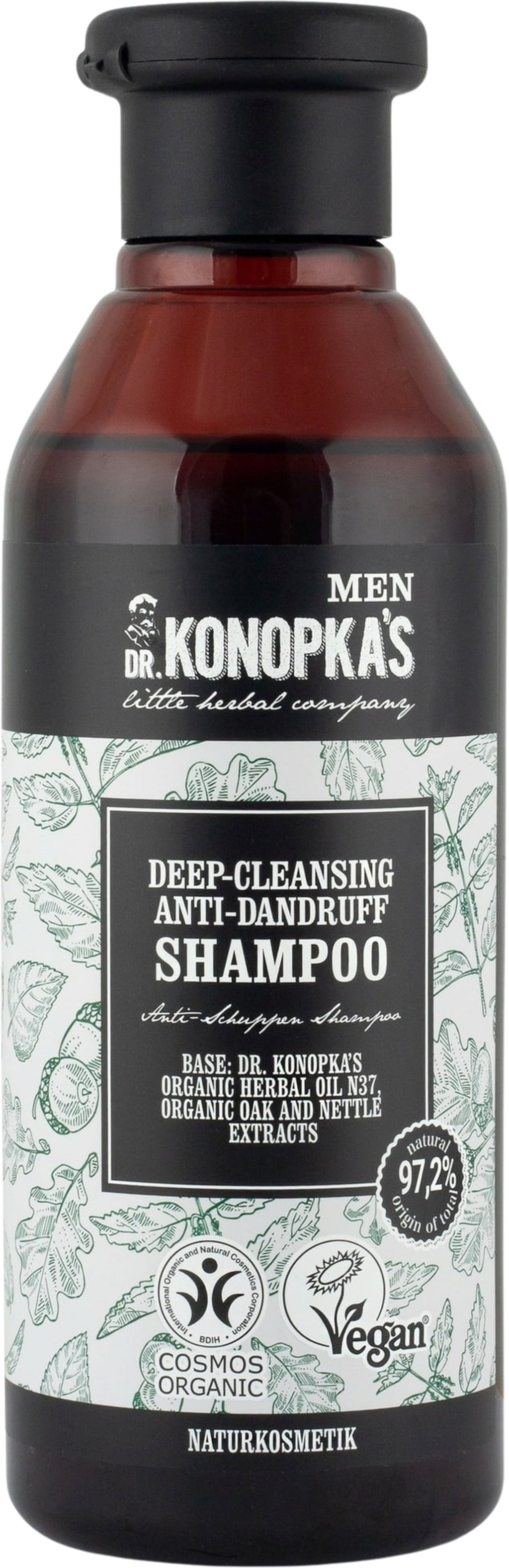 Dr. KONOPKA'S  MEN Deep-Cleansing Anti-Dandruff Shampoo, 280 ml