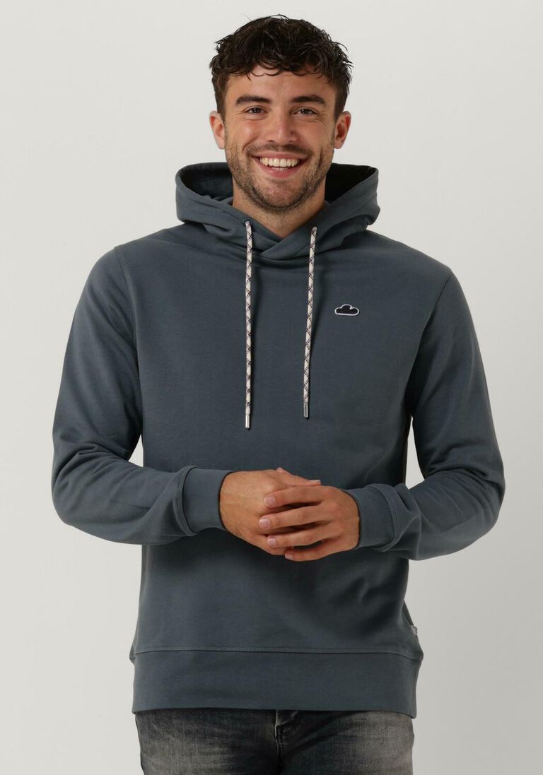 THE GOODPEOPLE blauwe the goodpeople sweater larson