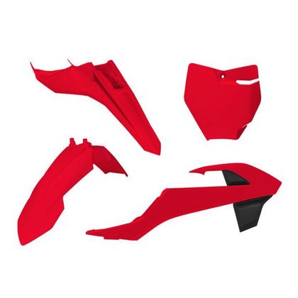 Kit plastiques R-tech 4 p Gas Gas Origine - Rouge
