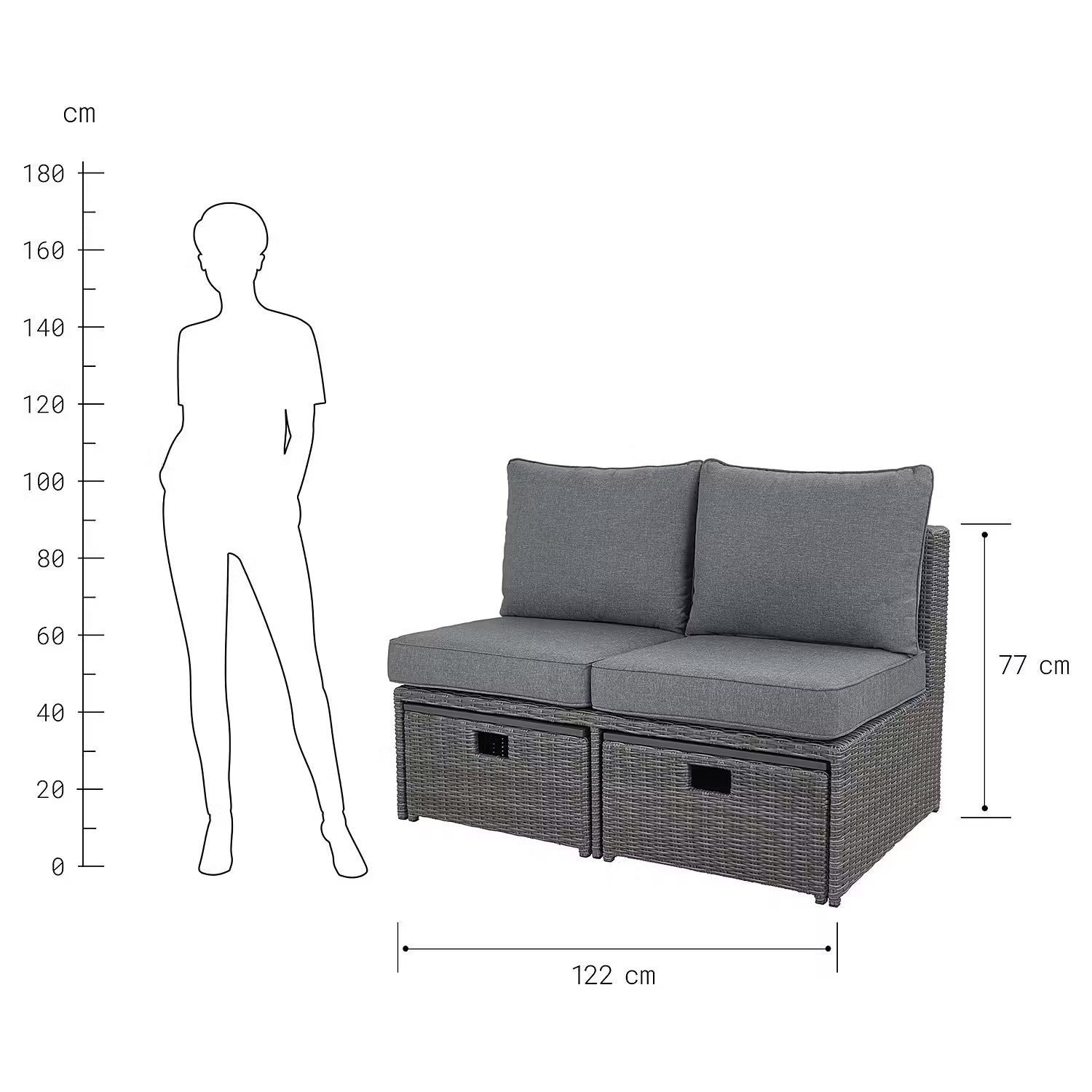 BLOCK PARTY Loungesofa