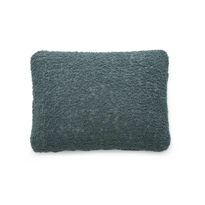 Kartell - Lunam Kissen, 50 x 35 cm, petrol (Stoff Curly)