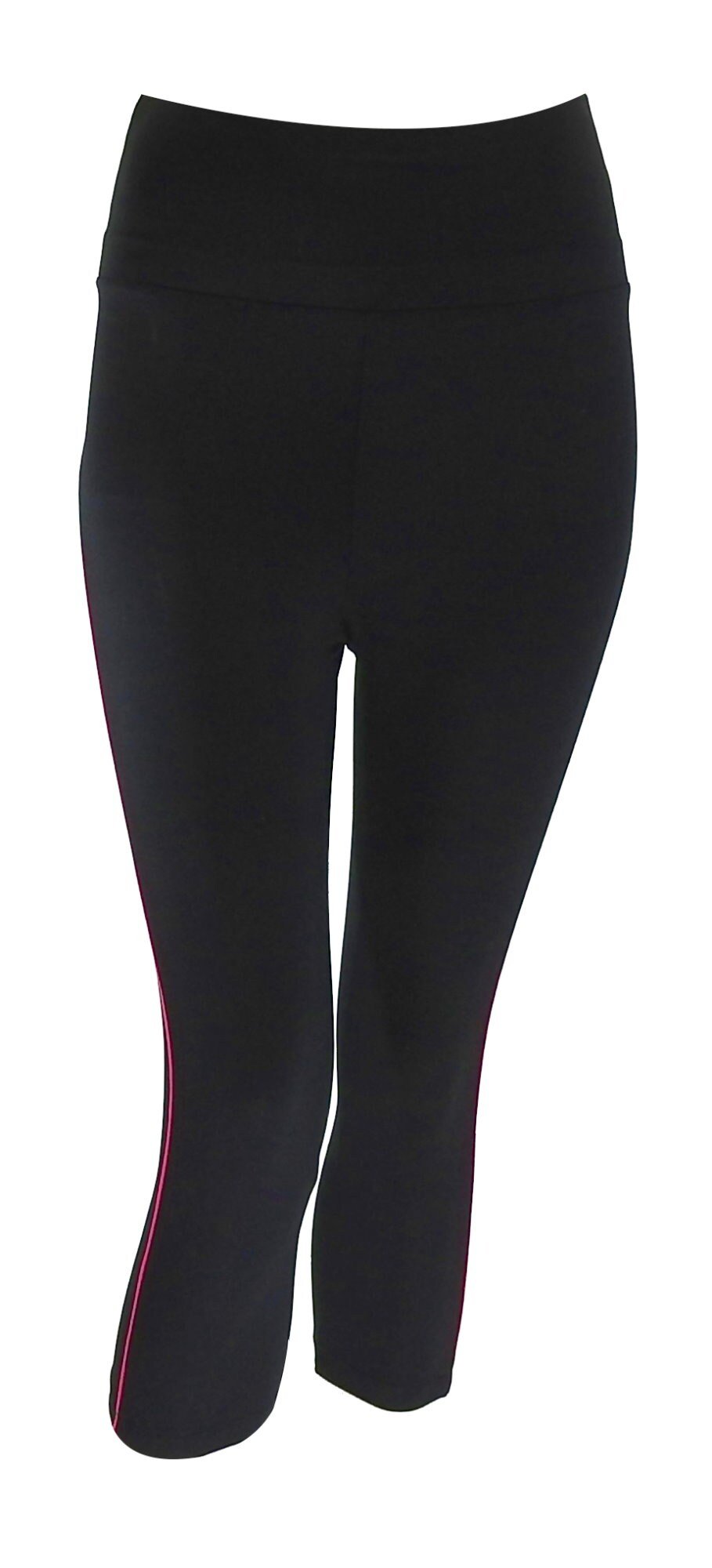 3/4 Damen Funktionsleggings schwarz/pink