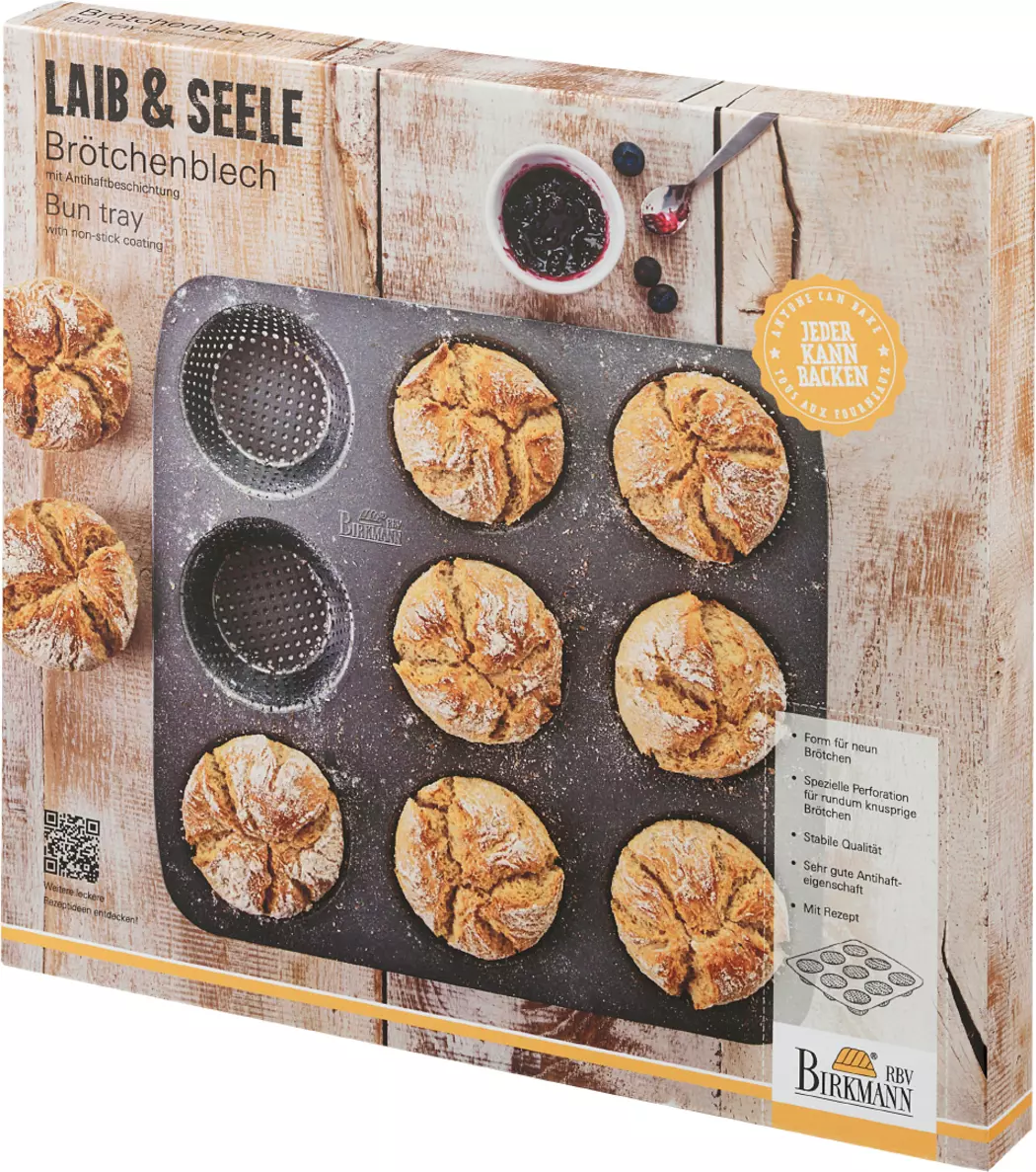 Backblech Brötchen 9er