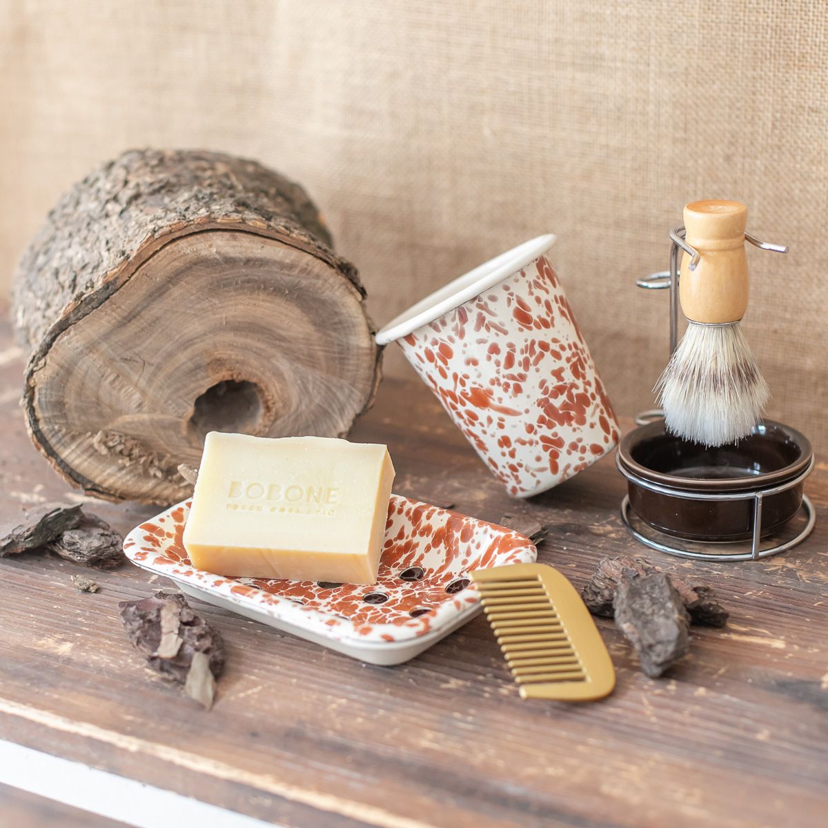 Porte savon terracotta Atelier jasmin