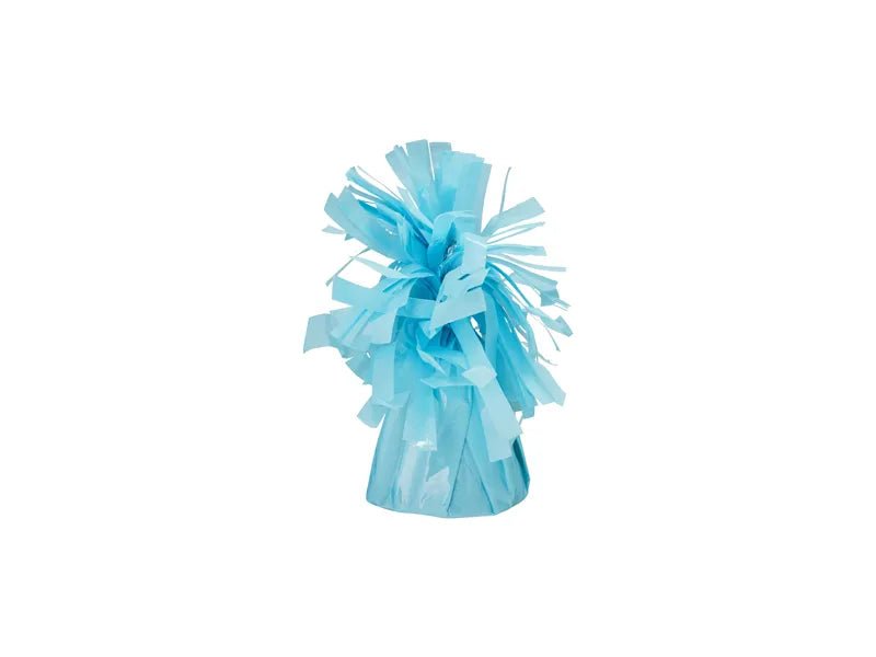 Lichtblauwe Ballon Gewicht 7cm 4st