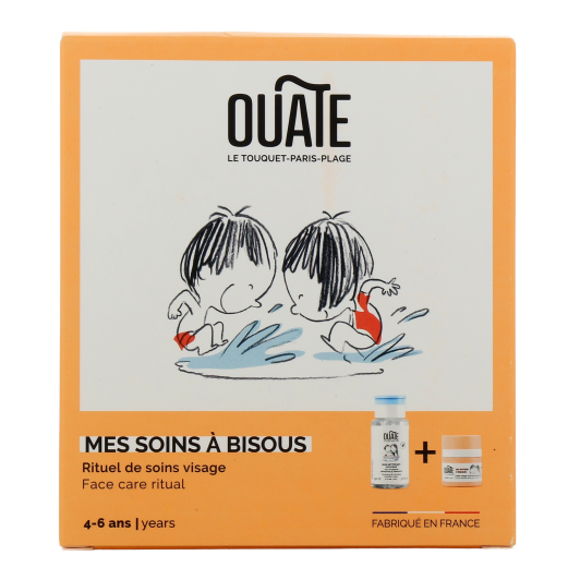 Ouate Soins à bisous : nettoyant et soin visage enfant 4-6 ans