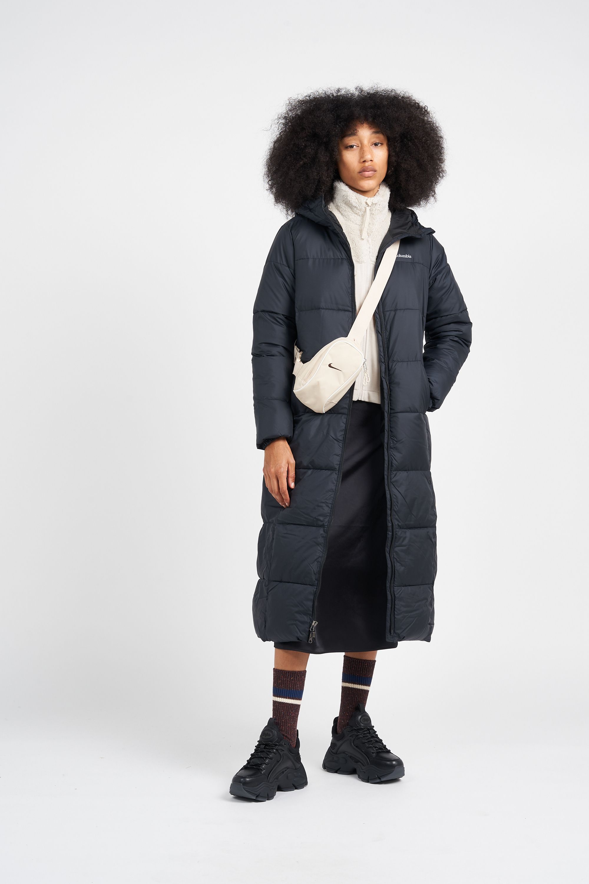 COLUMBIA doudoune W PUFFECT LONG JACKET Noir