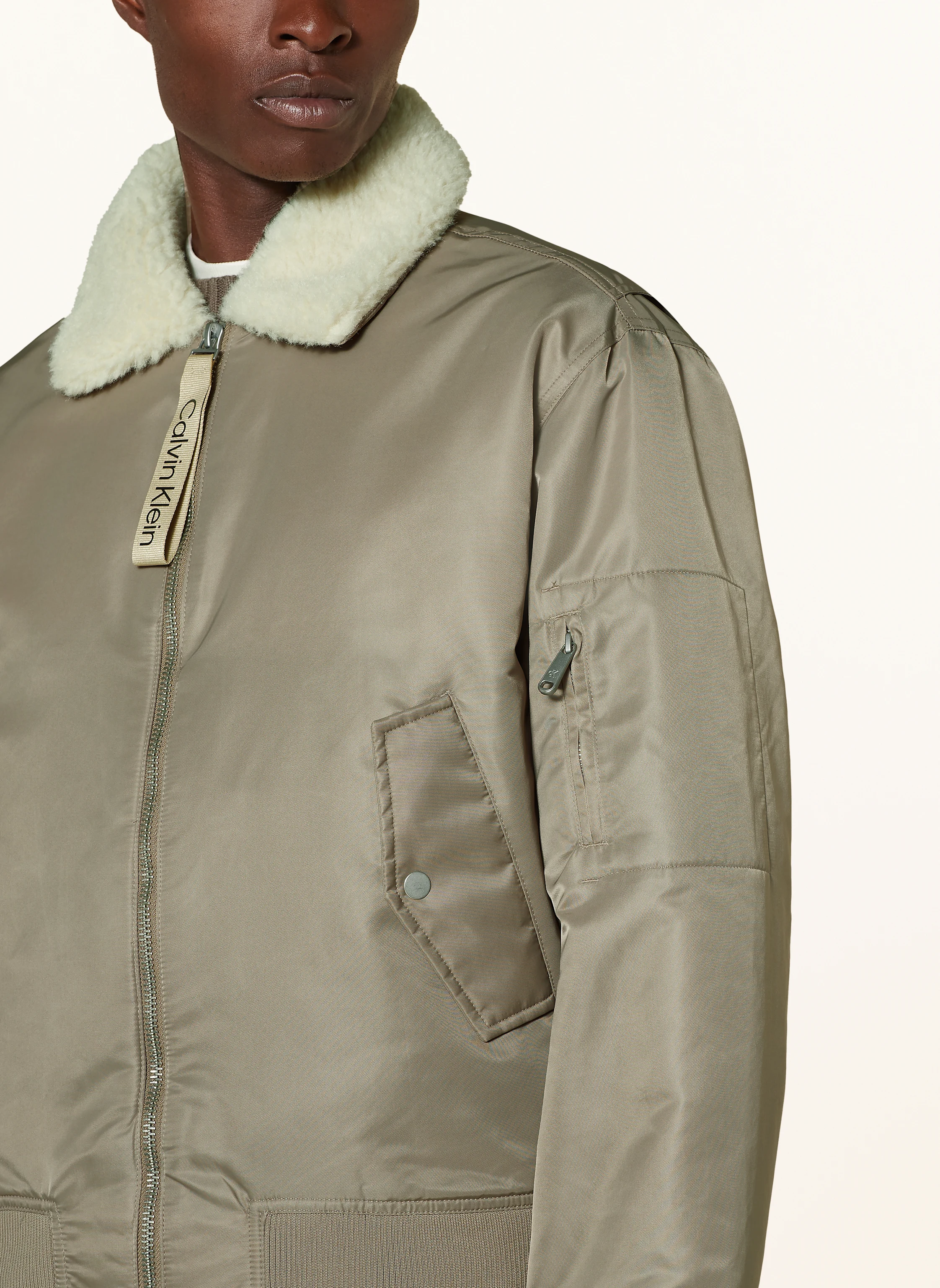 Calvin Klein Jeans Blouson mit Teddyfell