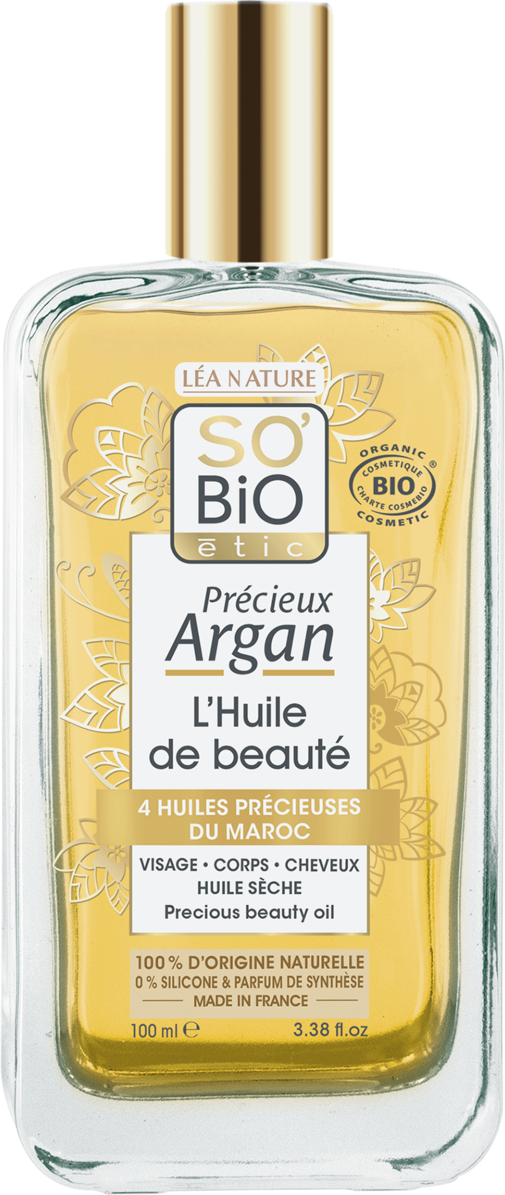 LÉA NATURE SO BiO étic  Argan Trockenöl, 100 ml