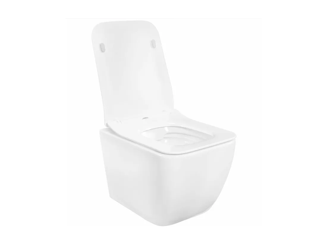 Cuvette Wc Suspendue Rea Martin Rimless Duroplast/Slim/Zm White