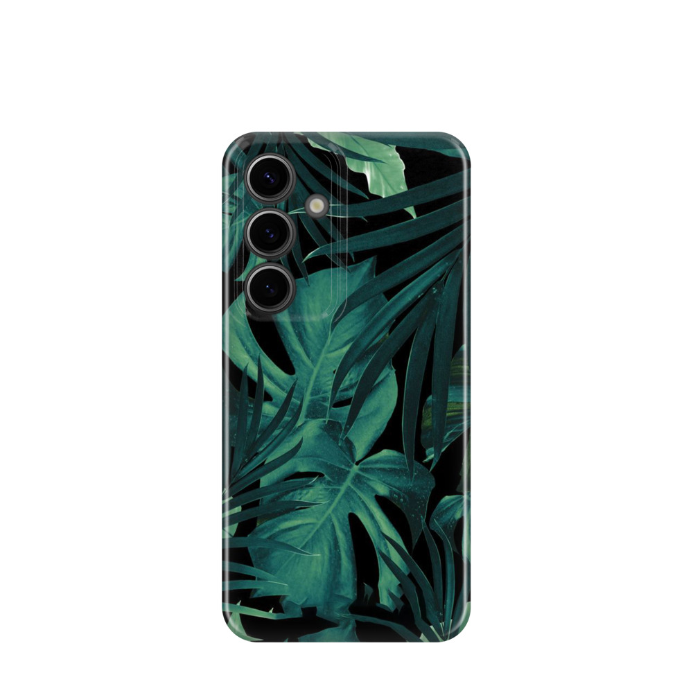 Samsung Galaxy S24 Kunststoff Hülle Dschungel 2 - Grün