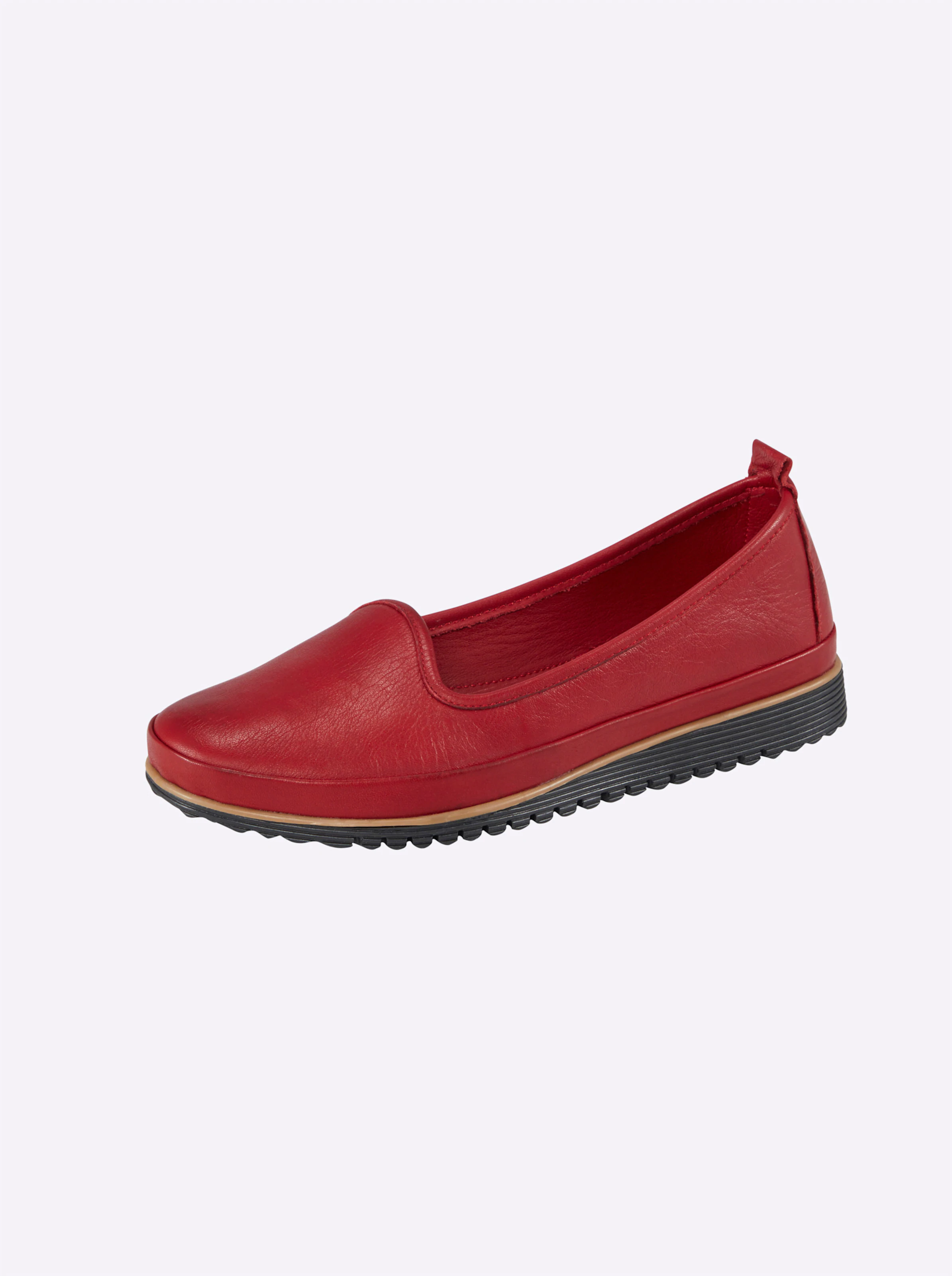 Andrea Conti Slipper in rot