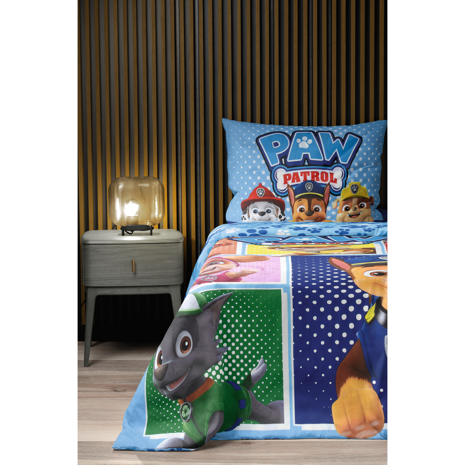 Bettwäsche Renforce Paw Patrol blau